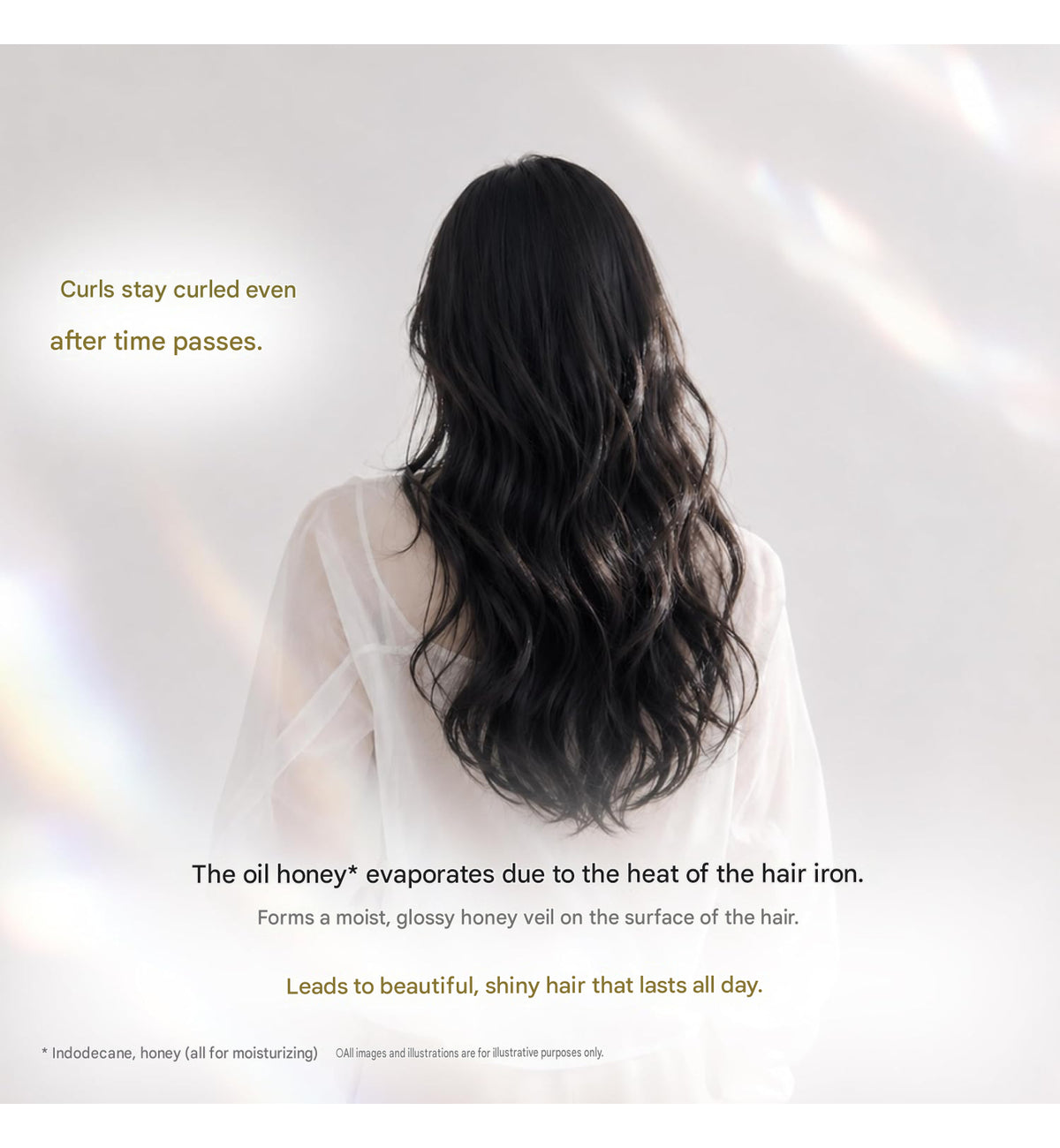 &honey Professional Arrange Lock Hair Oil 4.0 – Curl Styling & Moisturizing Oil 105mL