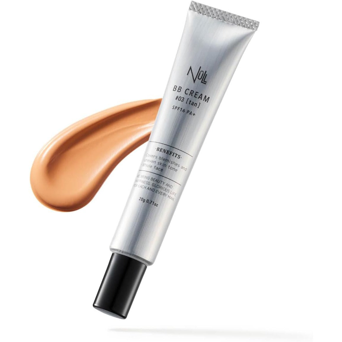 NULL BB Cream Concealer, Men’s, Natural Coverage, Acne Scars 0.7 oz (20g)