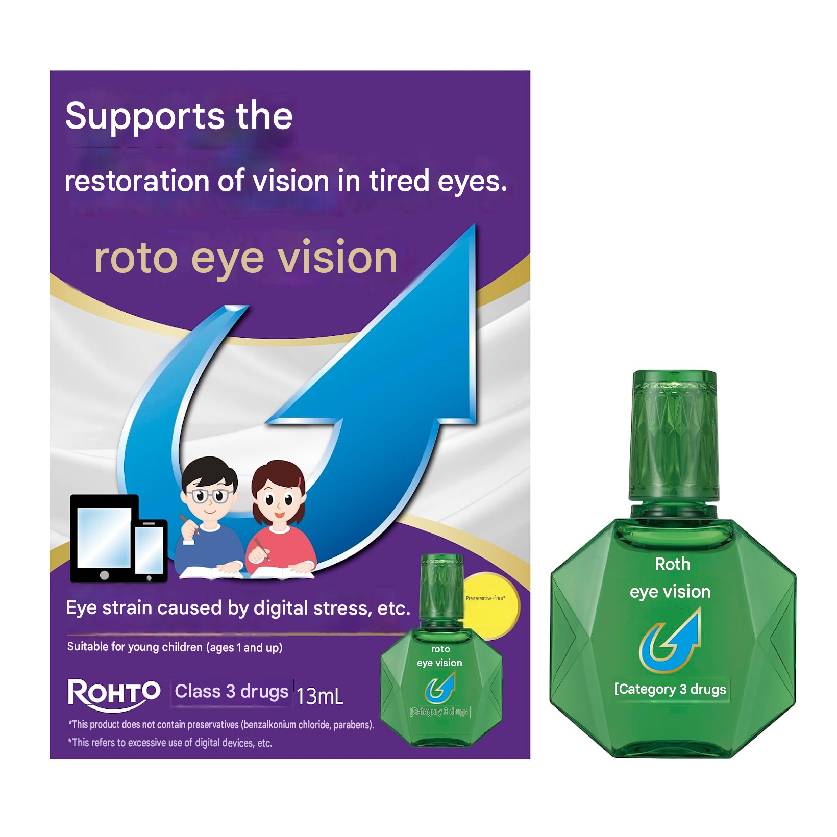 Rohto Vision Eye Drops 13 mL