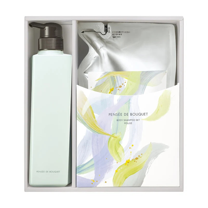 POLA PENSÉE DE BOUQUET Body Shampoo Set Blanc 970mL