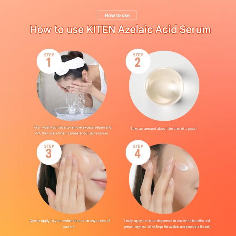 KITEN Azelaic Acid 20% Beauty Serum — 30 ml