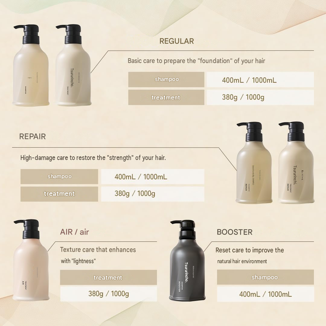 Tsurincho Repair Shampoo & Treatment  Bottle 400 mL