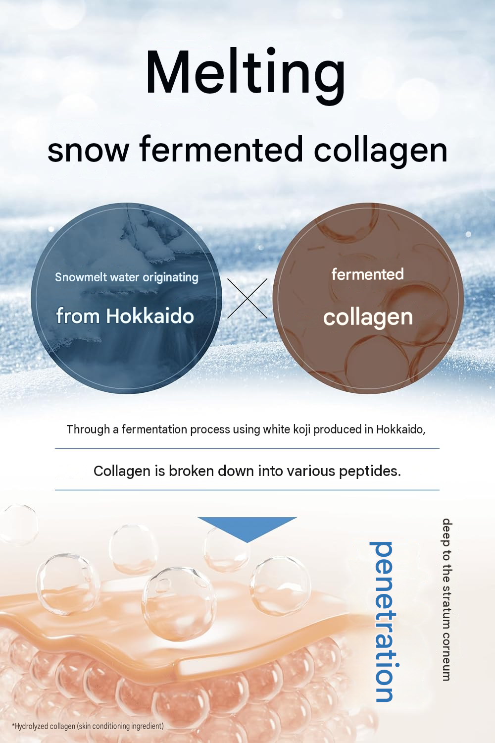 Hokkaido Snowflake Hydroquinone Cream 6% – Brightening & Spot Care, 20g