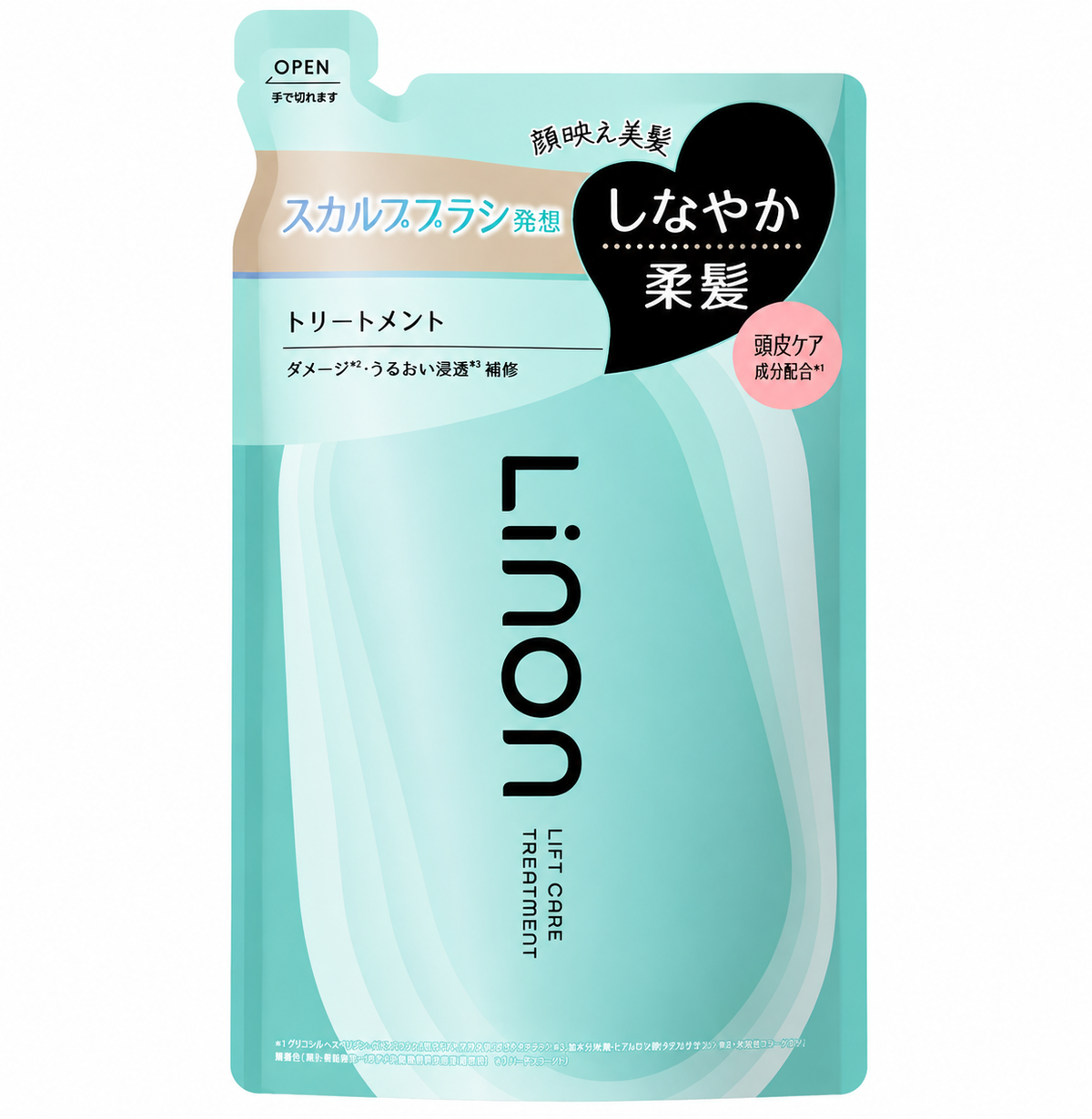 Linon Lift Care Shampoo & Treatment Refill Set – Fresh Fruity Floral Scent 350mL