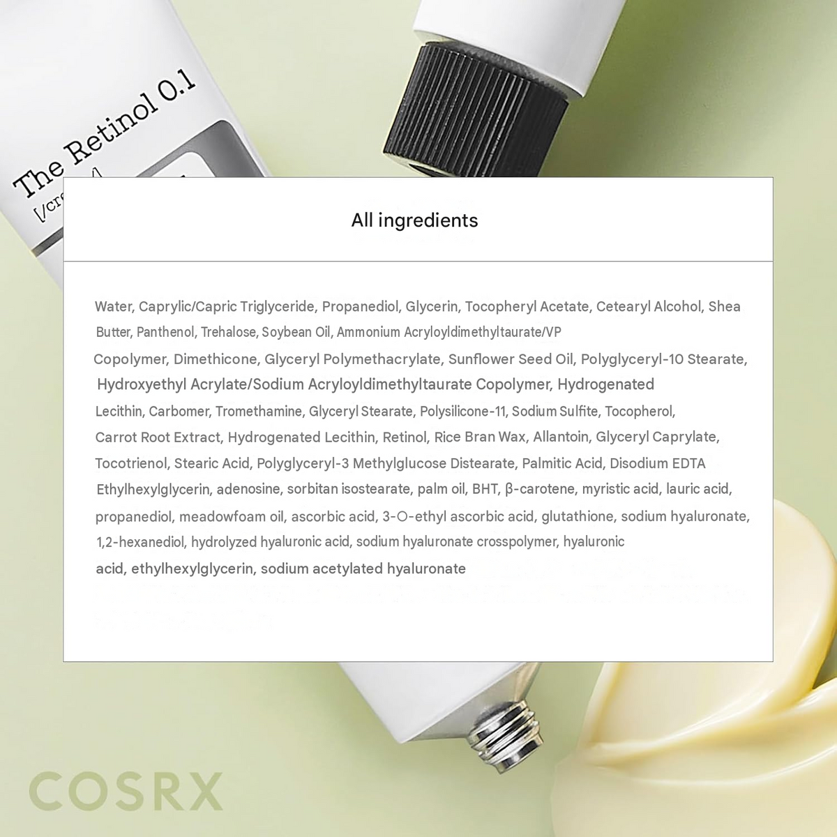 COSRX Pure Retinol 0.1 Cream, 0.7 fl oz (20 mL)