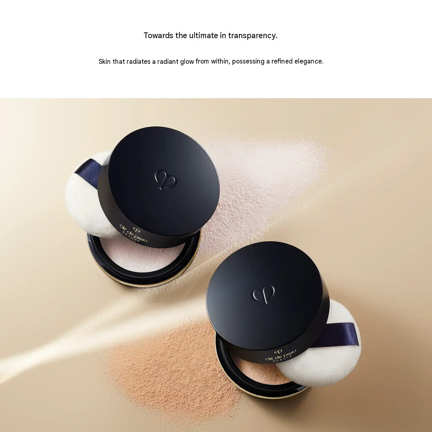 Shiseido CLÉ DE PEAU BEAUTÉ Poudre Transparente N M Small — 8 g