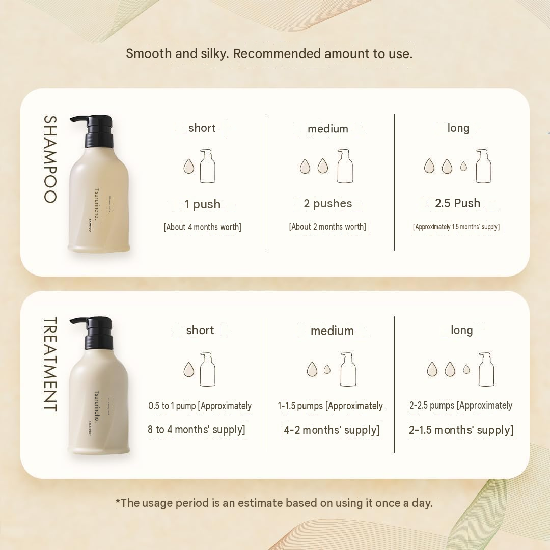 Tsurincho Repair Shampoo & Treatment  Bottle 400 mL