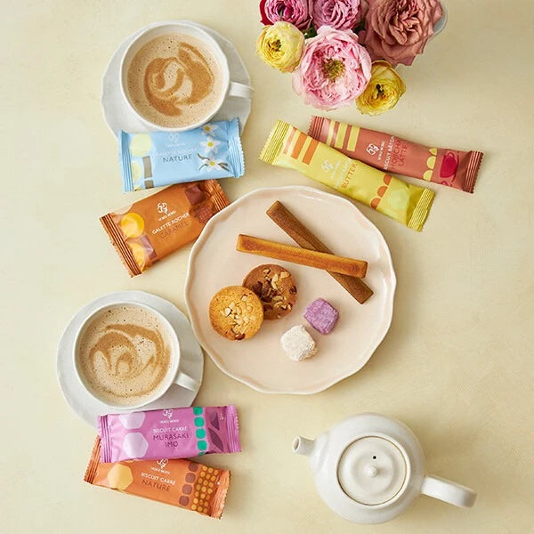 YOKU MOKU Casual Collection Tea Time Assortment – 6 Kinds, 15 Pieces