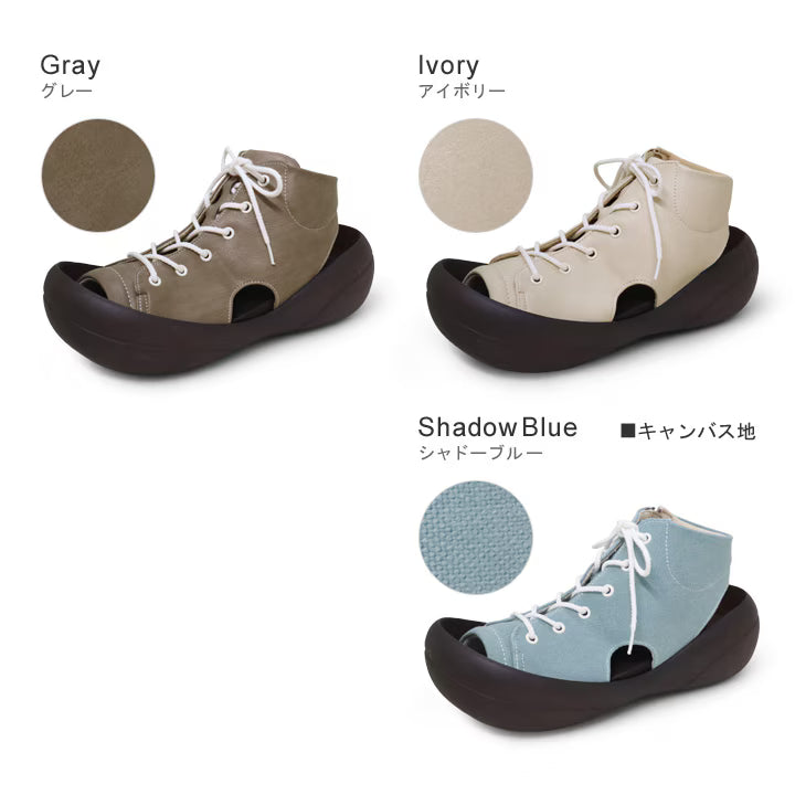RegettaCanoe Women's Lace-Up Boot Sandals - CJBF-5200