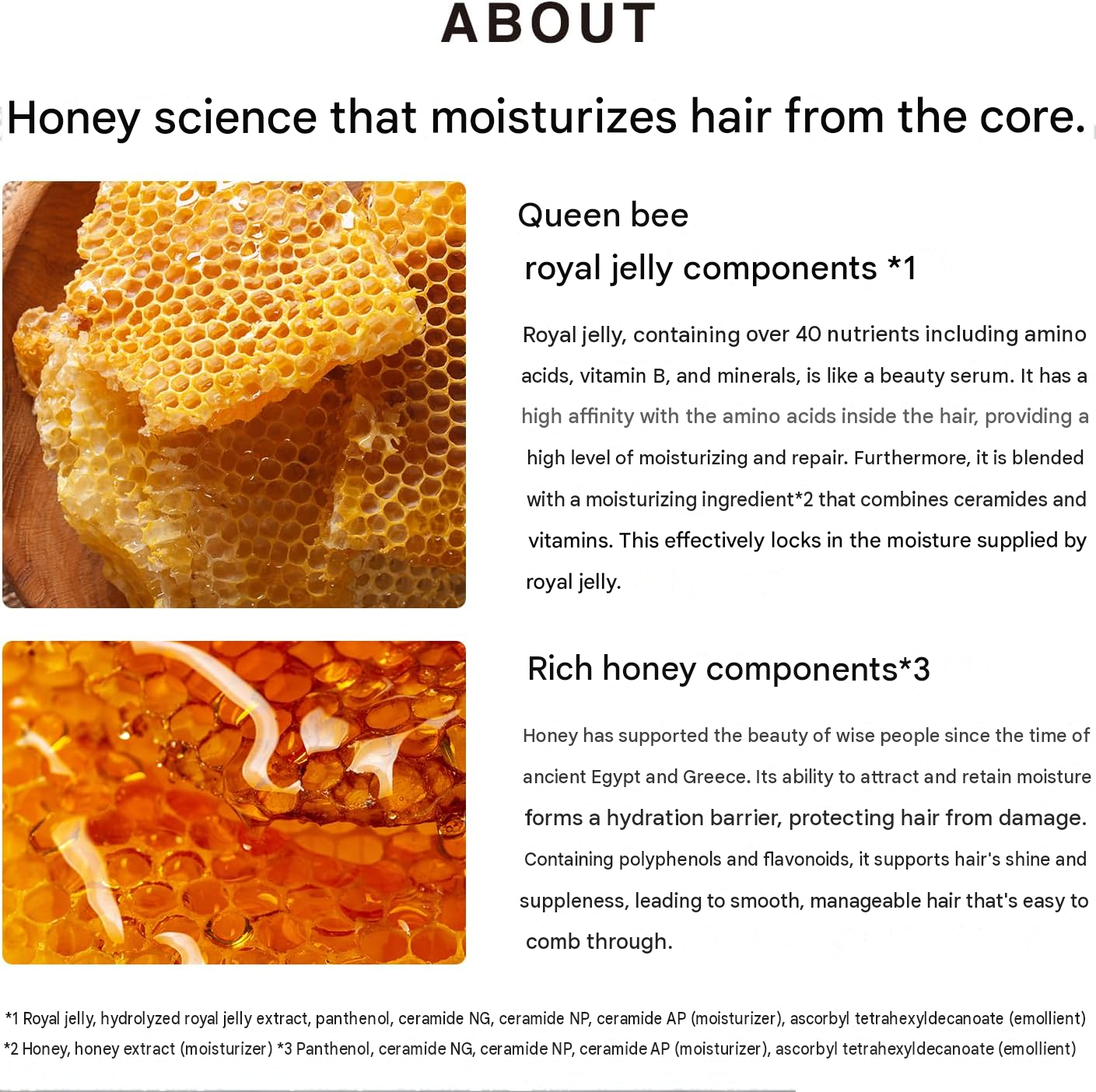 ReFa HONEY QUEEN Shampoo & Treatment Set
