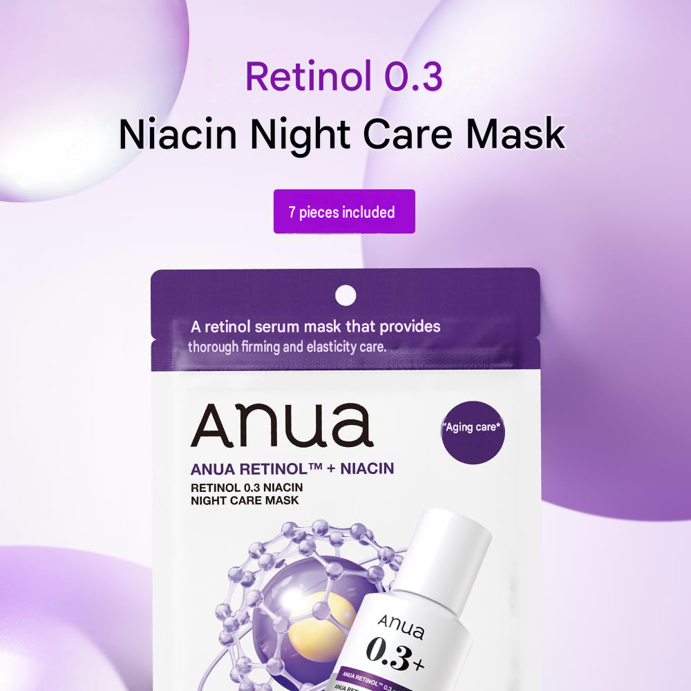 ANUA Peach 70 Niacin Mask Pack – 7 Sheets