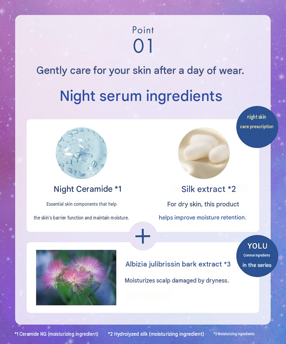 YOLU Calm Night & Relax Night Dreaming Bath Tablets – 2-Pack Set (Choose your option)