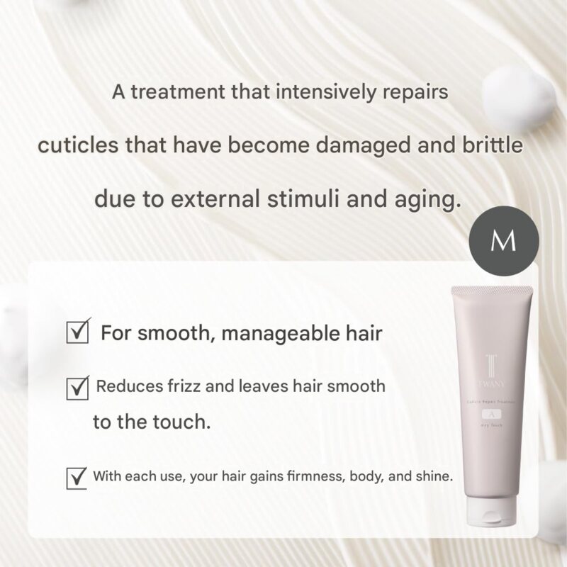 Twany Premium Hair Care Series: Cuticle Care Shampoo & Repair Treatment