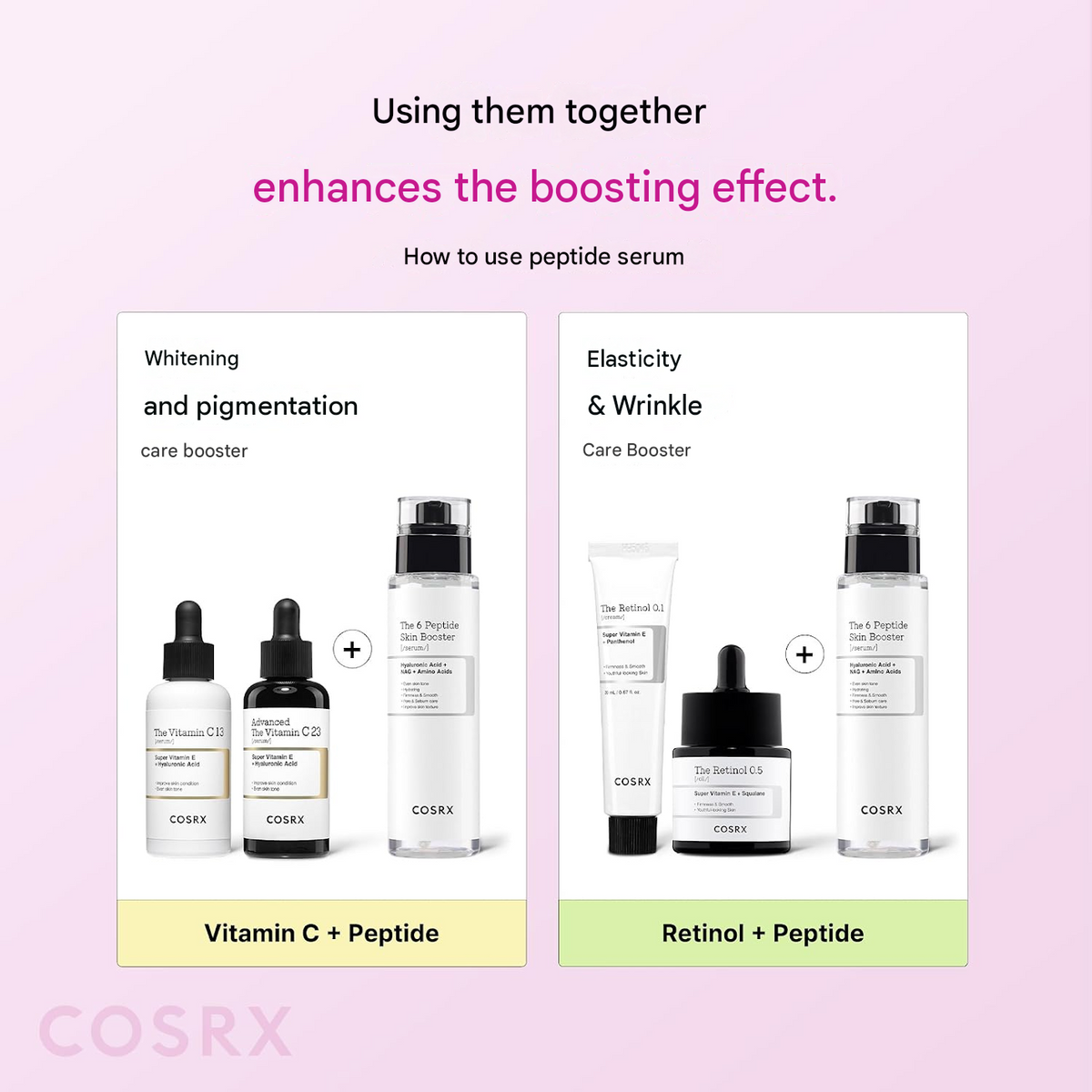 COSRX Peptide Booster Infused Beauty Serum – Peptide 6 Skin Booster, 5.1 fl oz (150 mL)