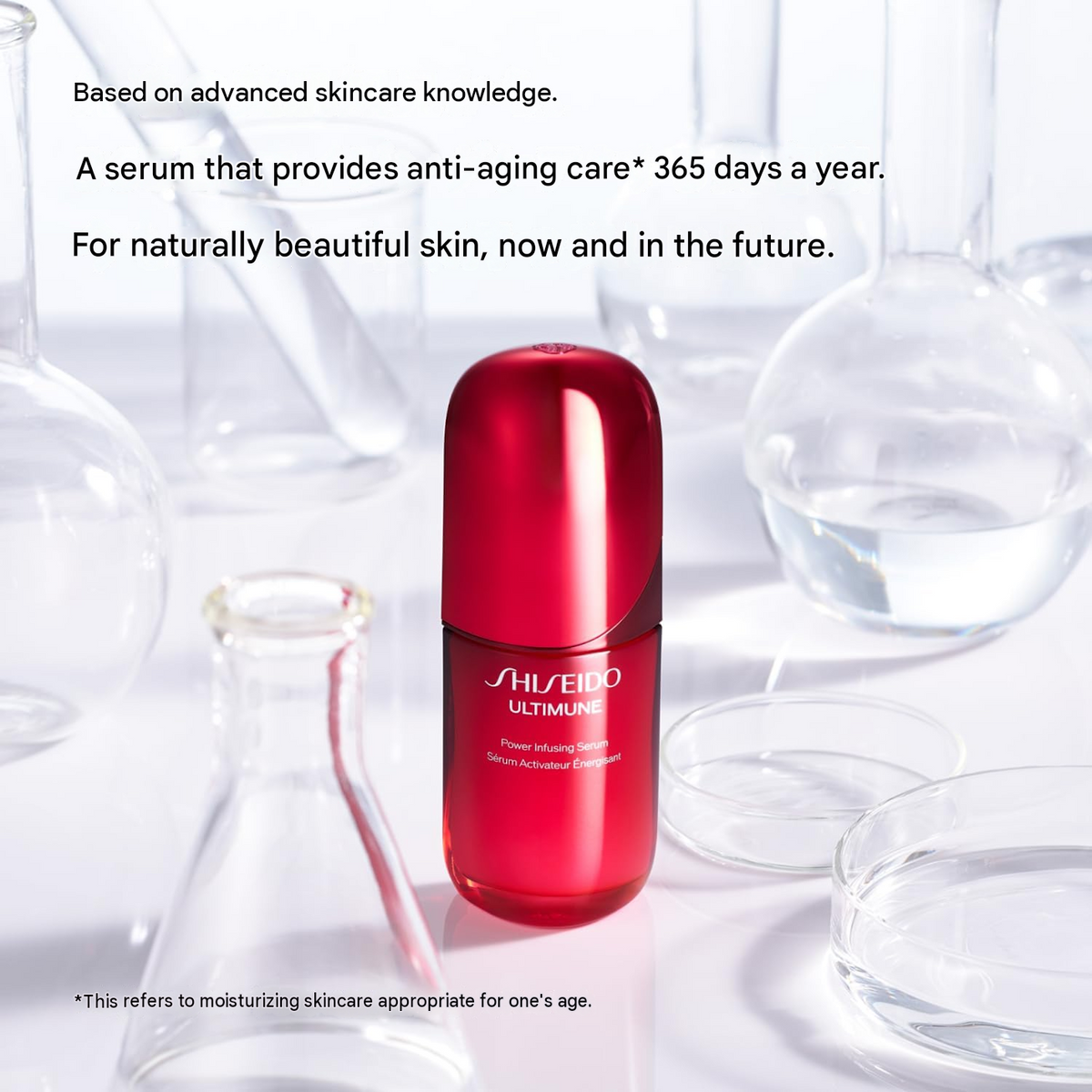 SHISEIDO Ultimate Moon Serum – Power Rising Serum, 1.0 fl oz (30 mL)