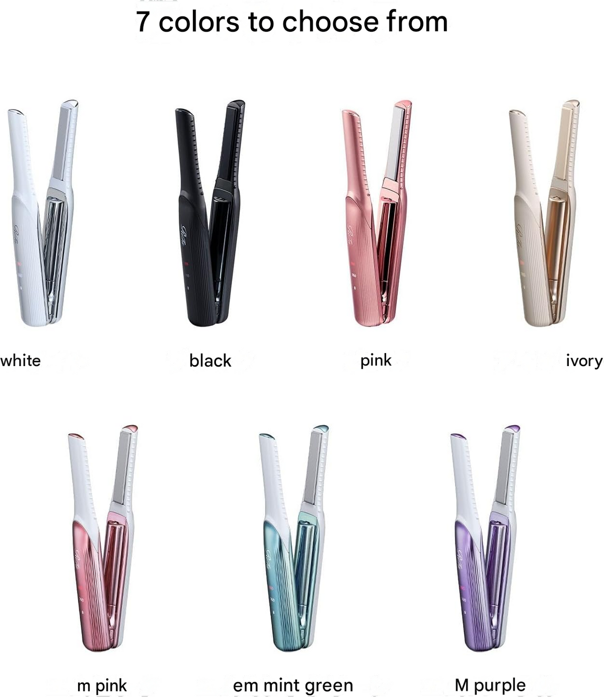 ReFa Finger Iron ST Hair Straightener – Hair Arrangement Guide Book & Shopper Included