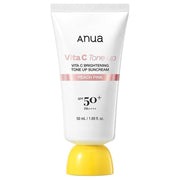 ANUA Vita C Tone Up Sun Cream SPF50+ PA++++ – Pink Beige Tone-Up Sunscreen 50mL