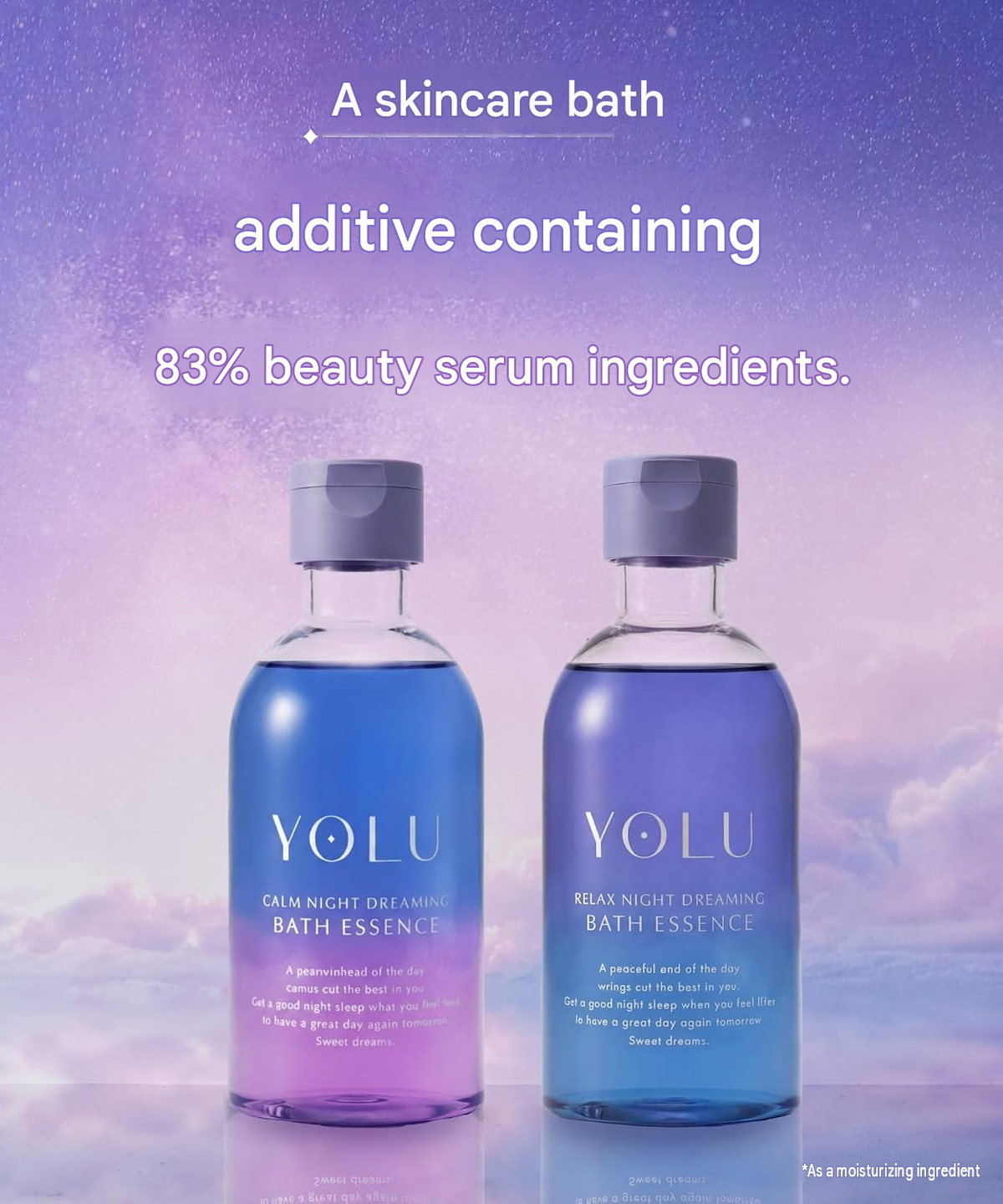 YOLU Bath Essence – Relaxing Night Dreaming 300mL