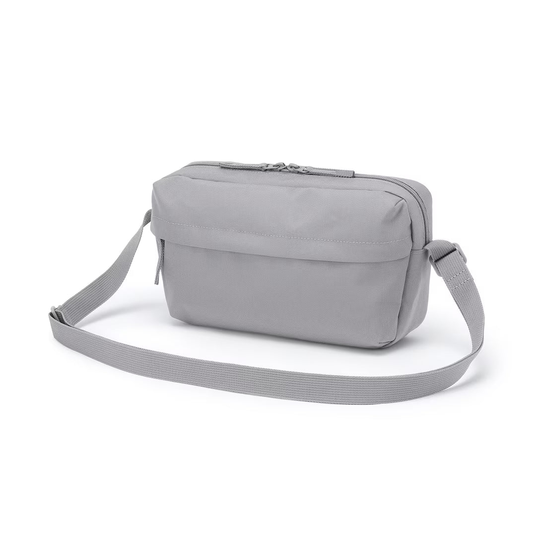 MUJI Water-Repellent Recycled Polyester Shoulder Bag- 17 × 28 × 6 cm