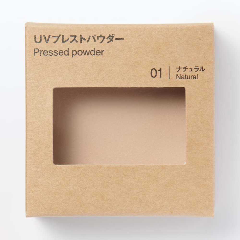MUJI UV Pressed Powder SPF50+ PA++++ Natural