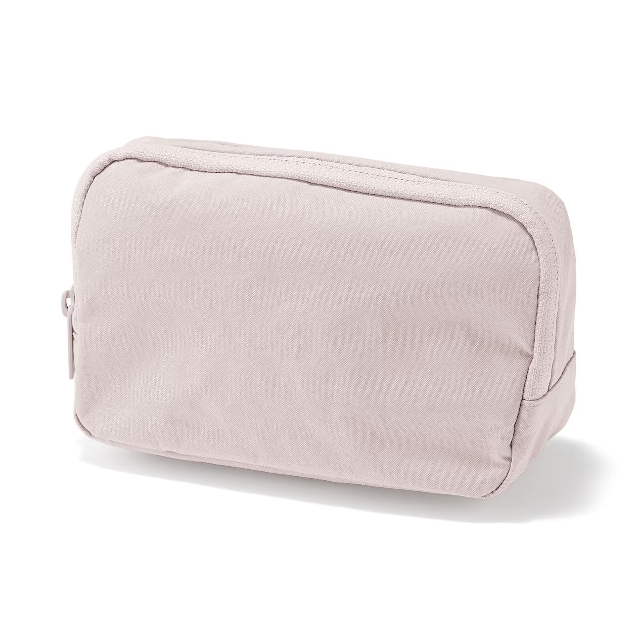 Muji Wrinkle Nylon Wide-Opening Pouch