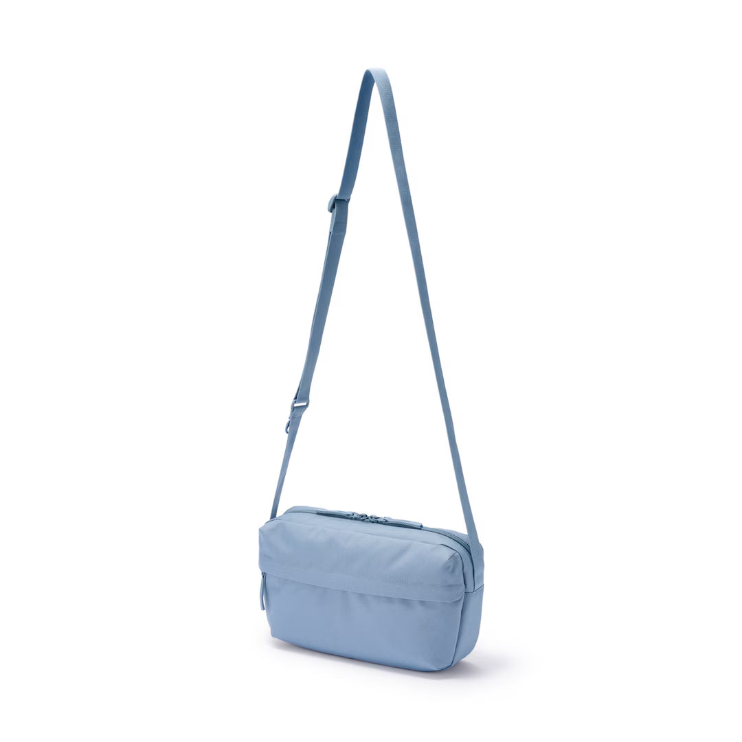 MUJI Water-Repellent Recycled Polyester Shoulder Bag- 17 × 28 × 6 cm
