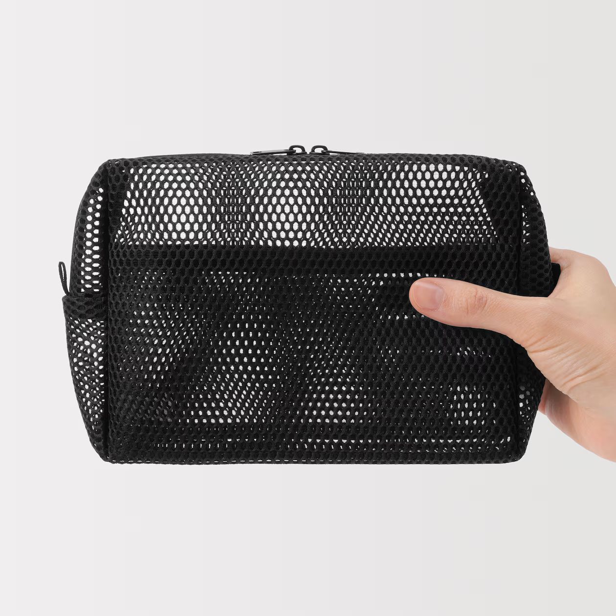Muji 3D Mesh Small Item Organizer Pouch 190 × 125 × 60 mm