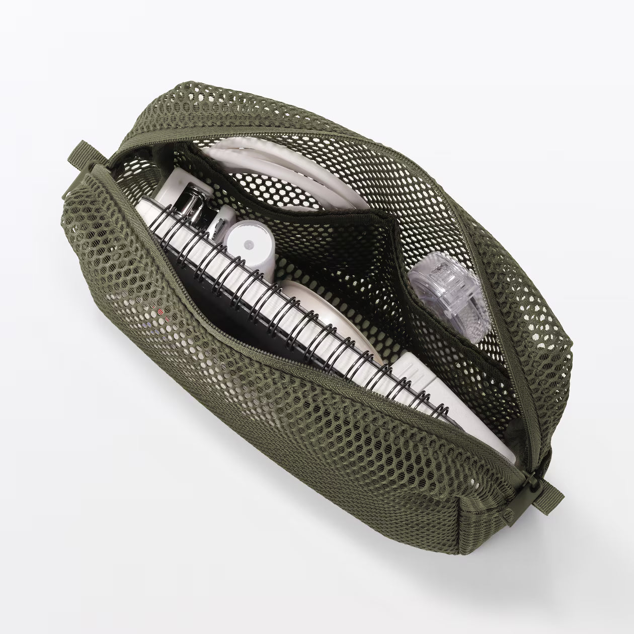 Muji 3D Mesh Small Item Organizer Pouch 190 × 125 × 60 mm