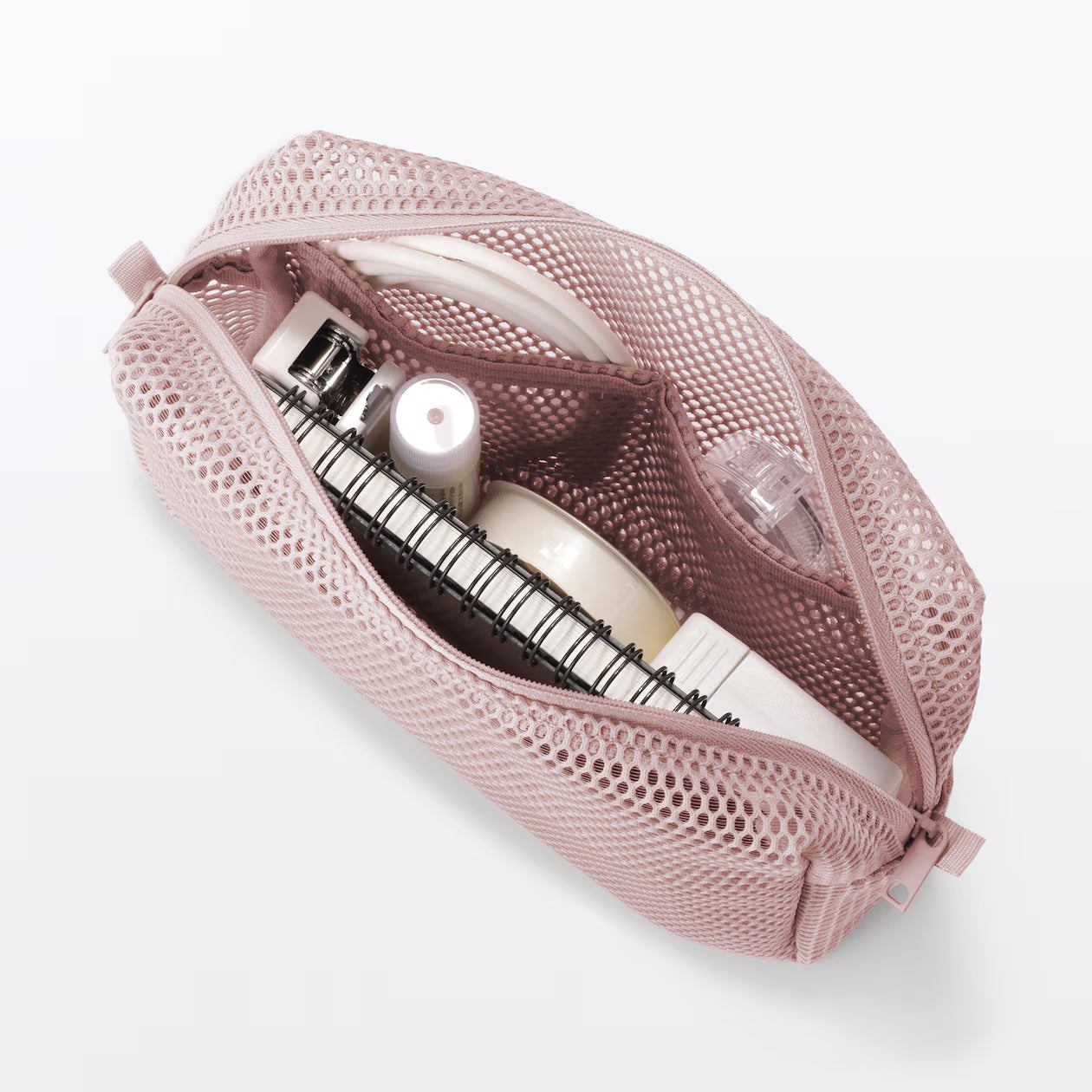 Muji 3D Mesh Small Item Organizer Pouch 190 × 125 × 60 mm