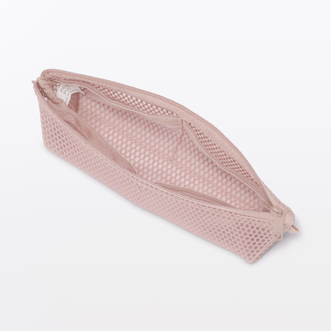 Muji 3D Mesh Pen Case with Gusset – 170 × 50 × 50 mm