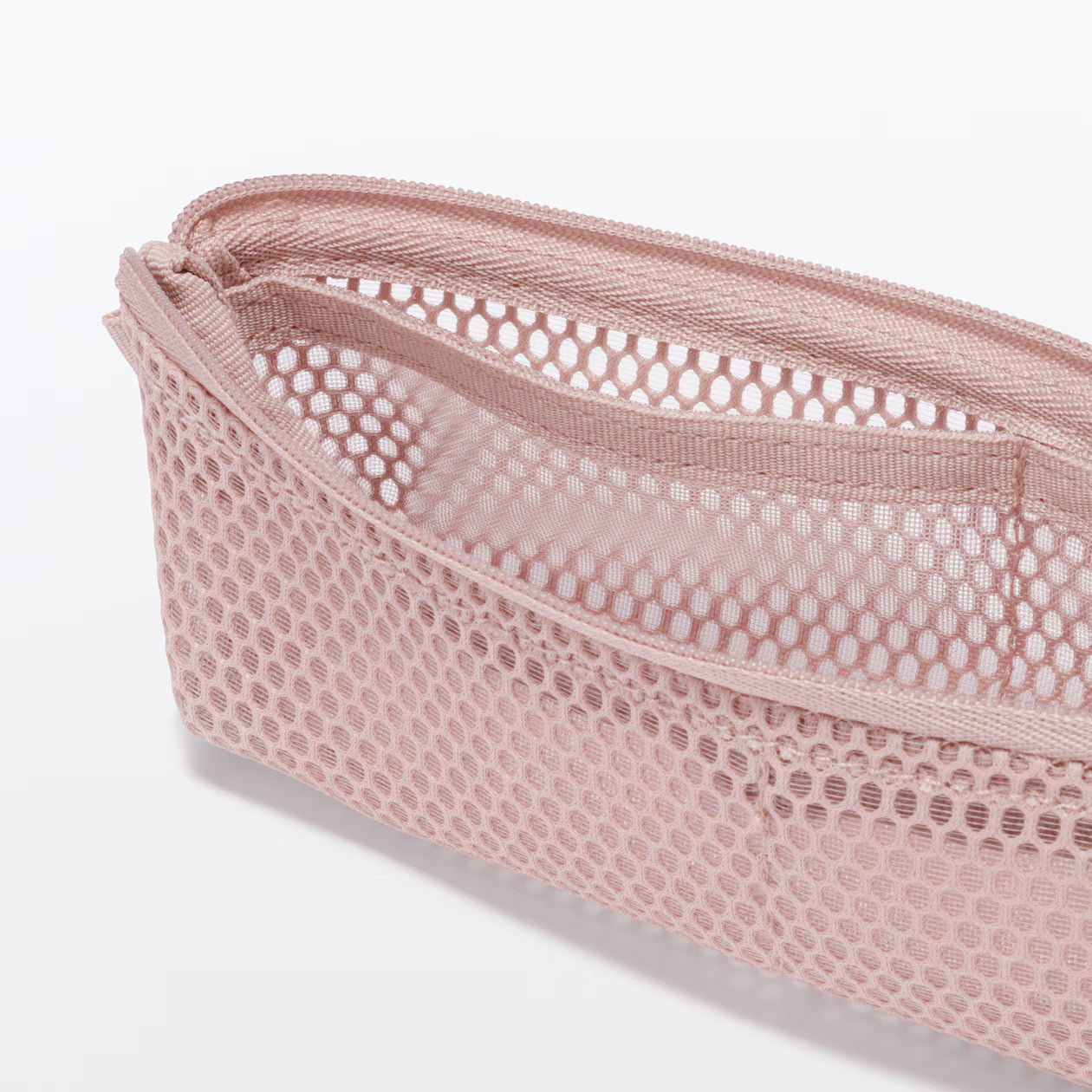 Muji 3D Mesh Pen Case with Gusset – 170 × 50 × 50 mm