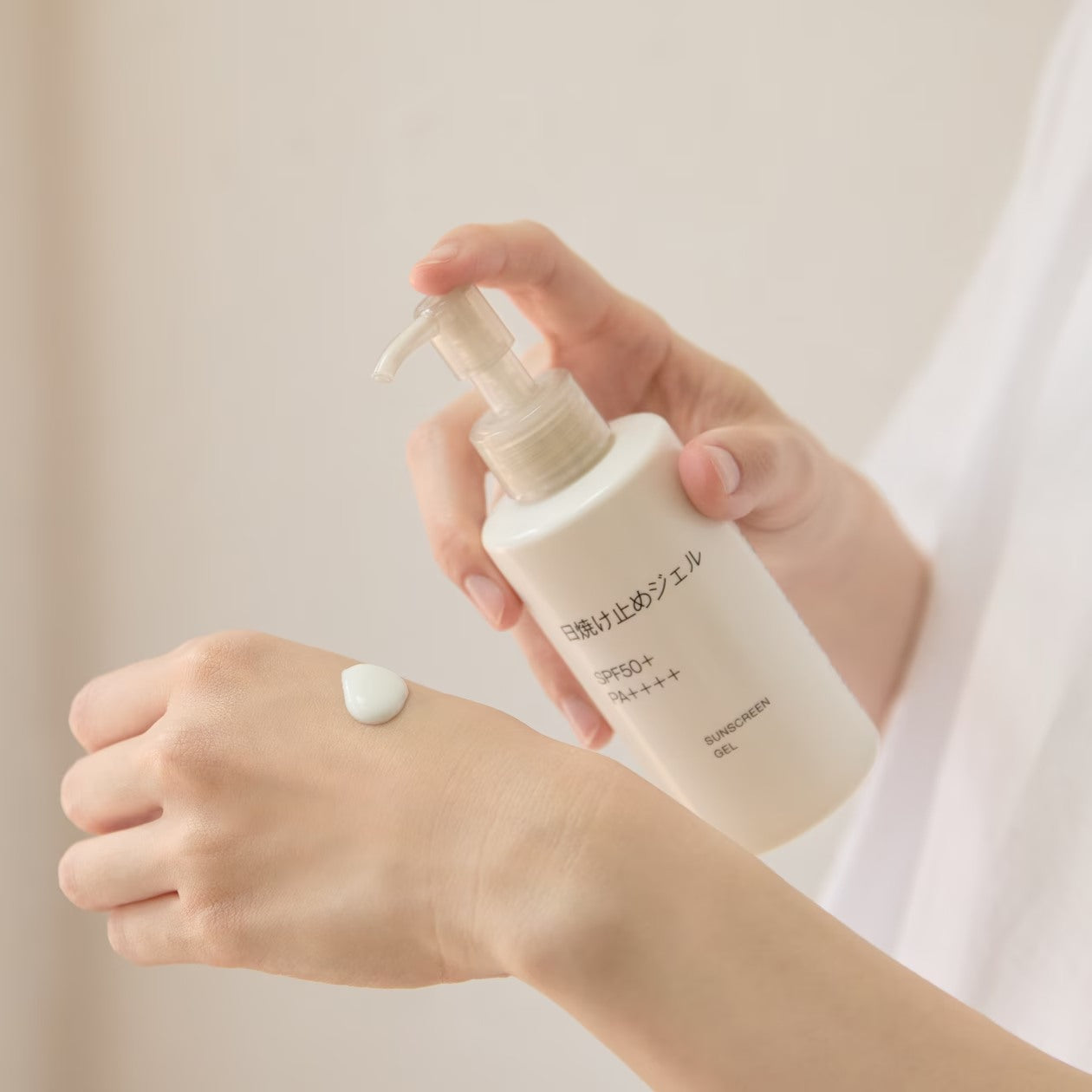 MUJI Sunscreen Gel SPF50+ PA++++ – 150 ml