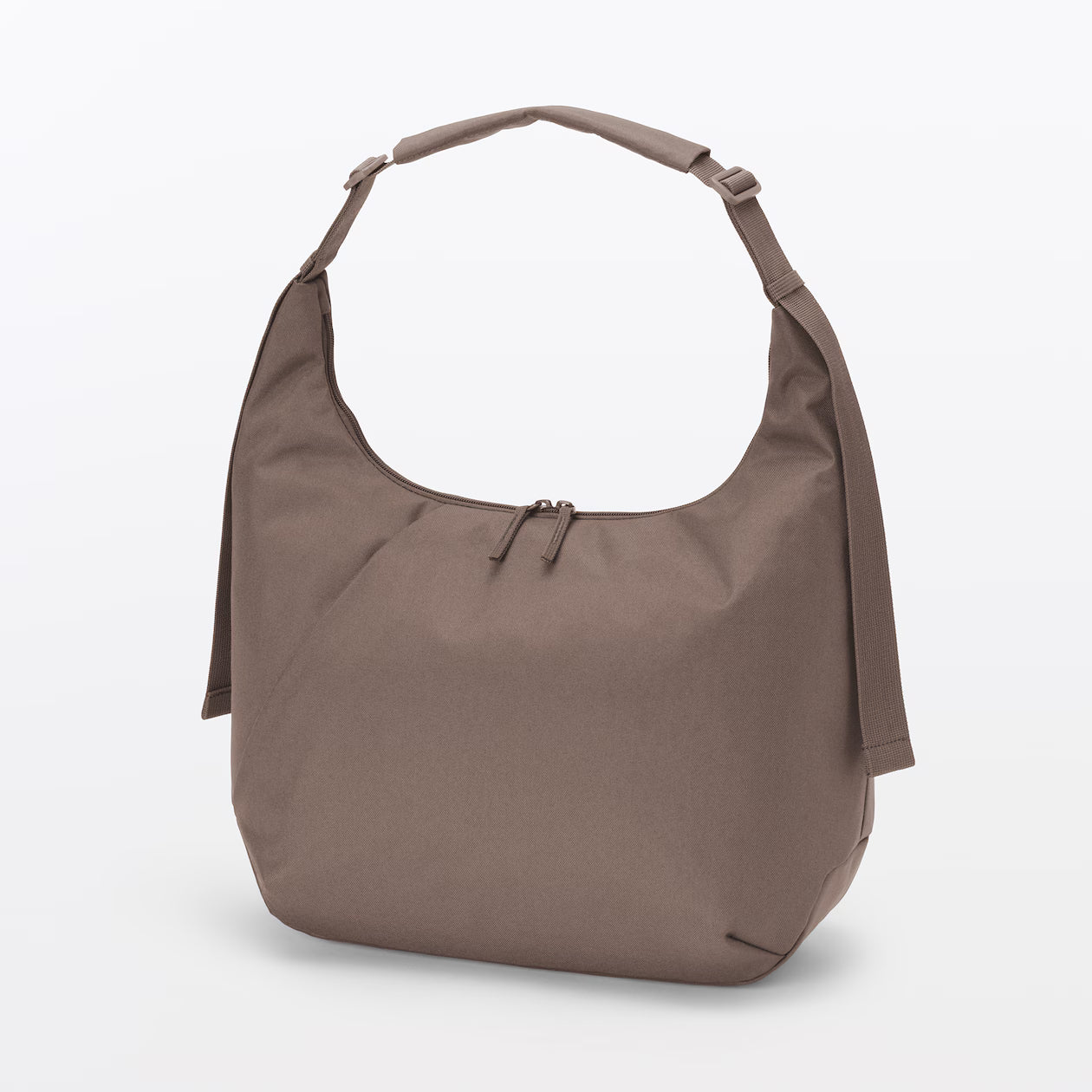 MUJI Water-Repellent Recycled Polyester One-Shoulder Bag – 32 × 43 × 13 cm