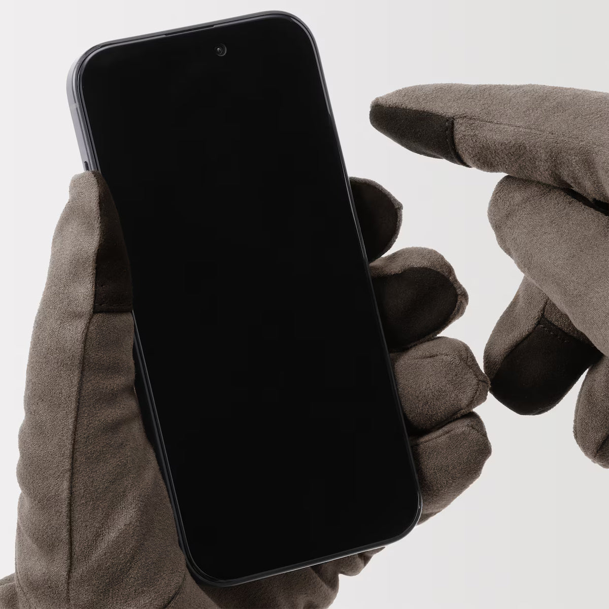 MUJI Water-Repellent Windproof Brushed Touchscreen Gloves
