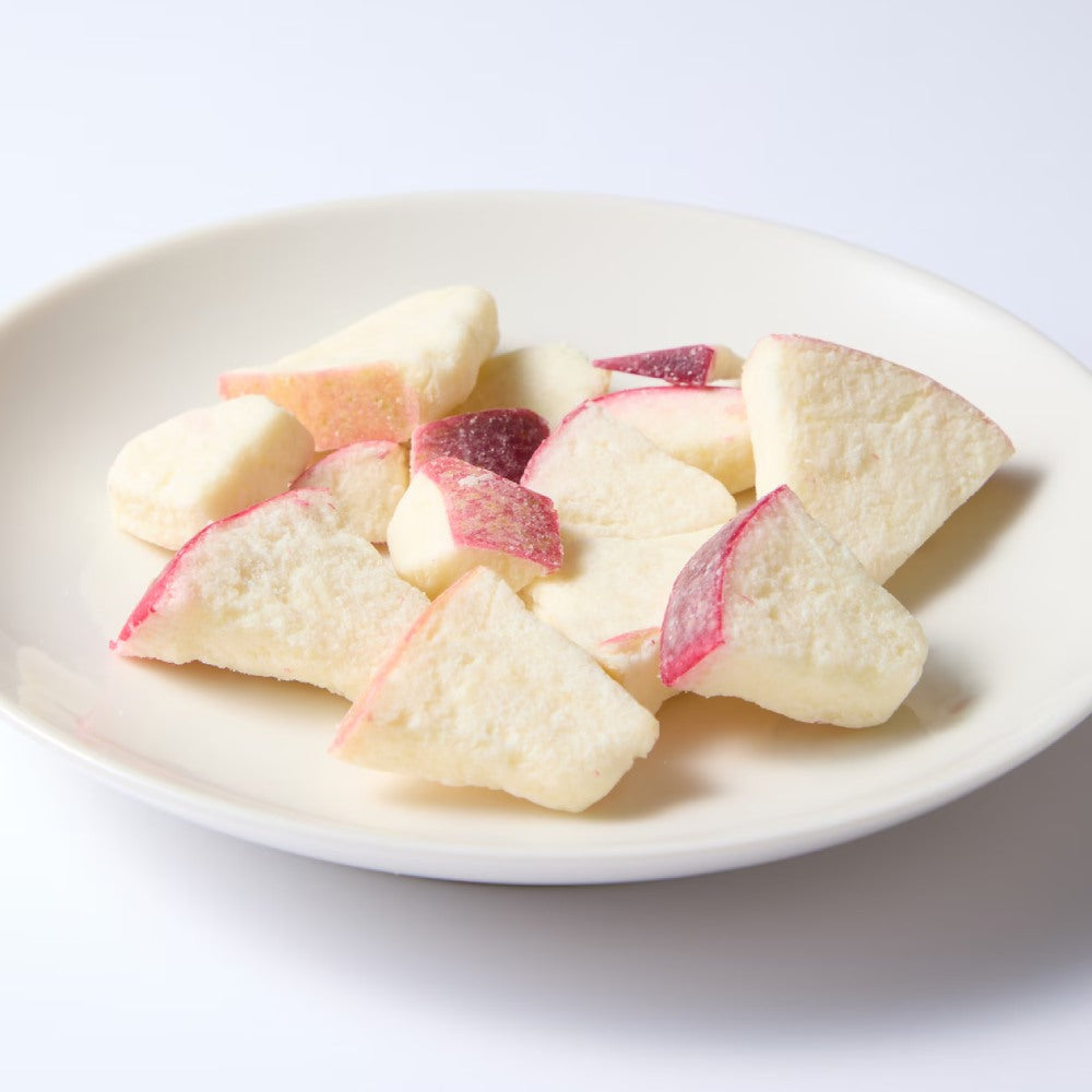 MUJI Uneven Freeze-Dried Apple with White Chocolate - set of 3