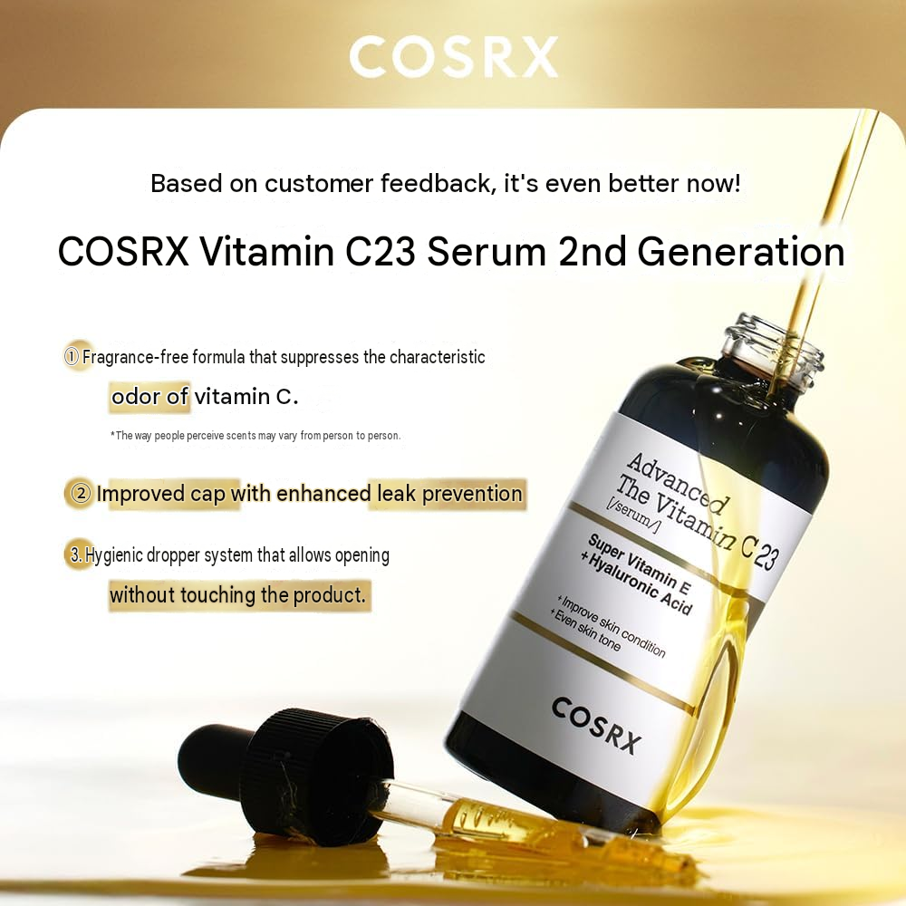 COSRX The Vitamin C 23 Serum – 0.7 fl oz (20 ml)