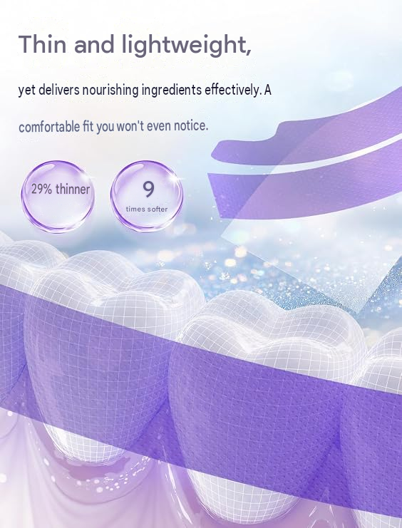 Whitening Sheets 3D Adhesive – 30-Minute Teeth Whitening Care