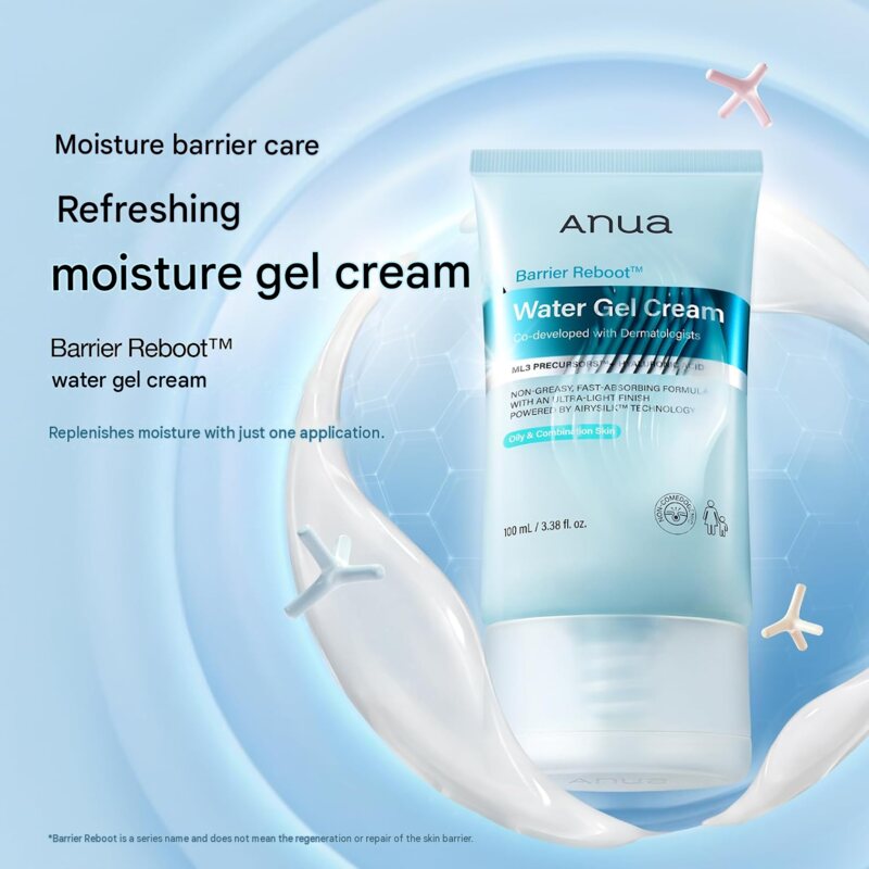 ANUA Barrier Reboot Water Gel Cream – Hydrating Barrier Care 100mL