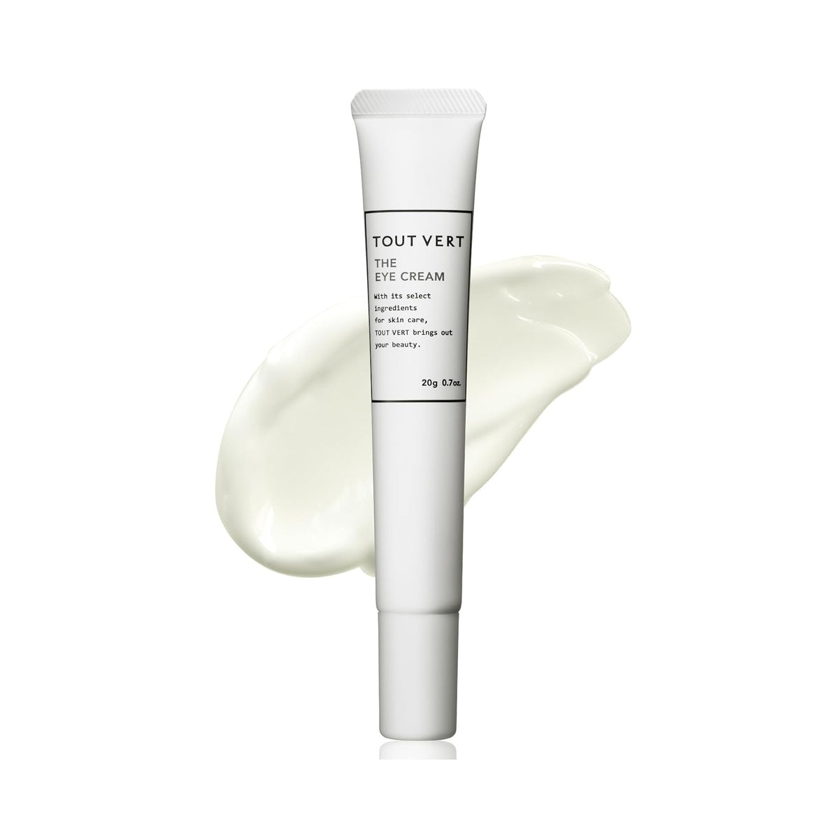 TOUT VERT The Eye Cream – Peptide & Ceramide Eye Cream, 0.7 oz (20 g)