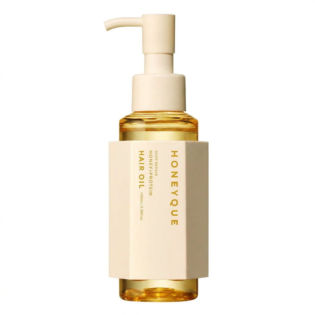 HONEYQUE Deep Repair Custom Hair Oil – Sleek Bottle Type, 100mL