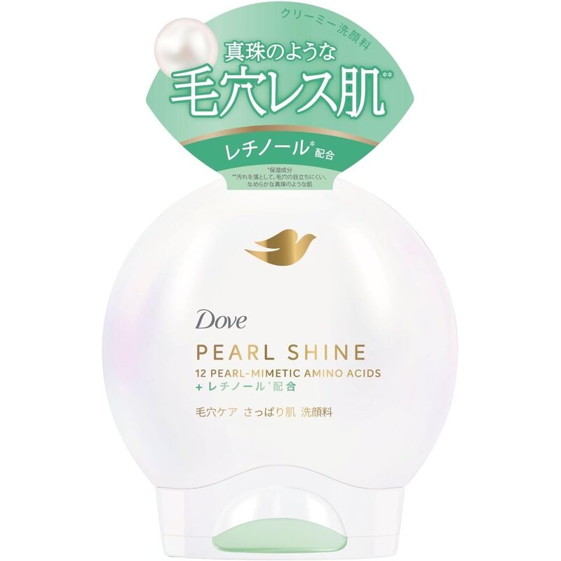 Dove Face Care Pearl Shine Facial Cleansing Foam 140g – 3 Types