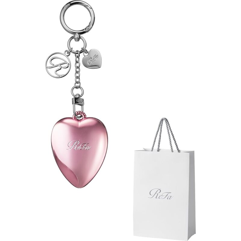 ReFa HEART BRUSH charm – Compact Hairbrush with Mirror | 3 Colors