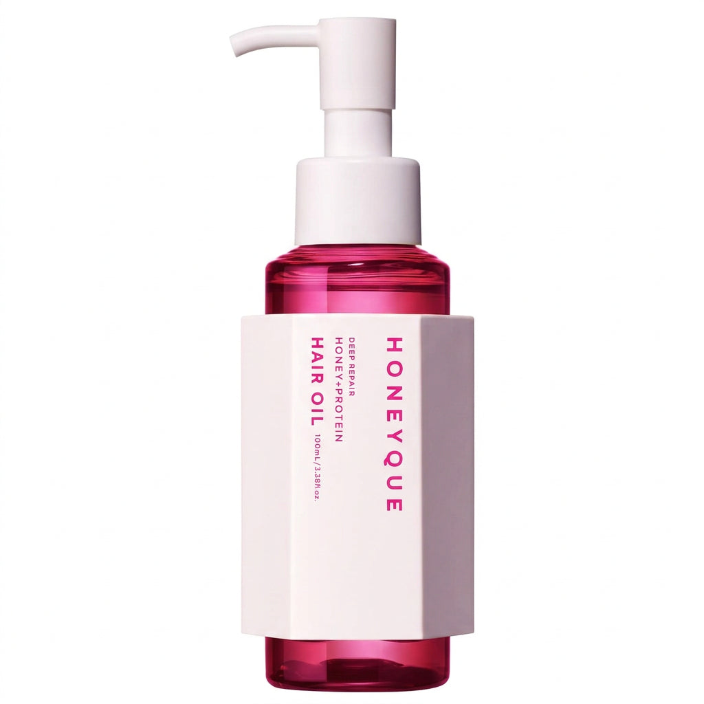 HONEYQUE Deep Repair Custom Hair Oil – Sleek Bottle Type, 100mL