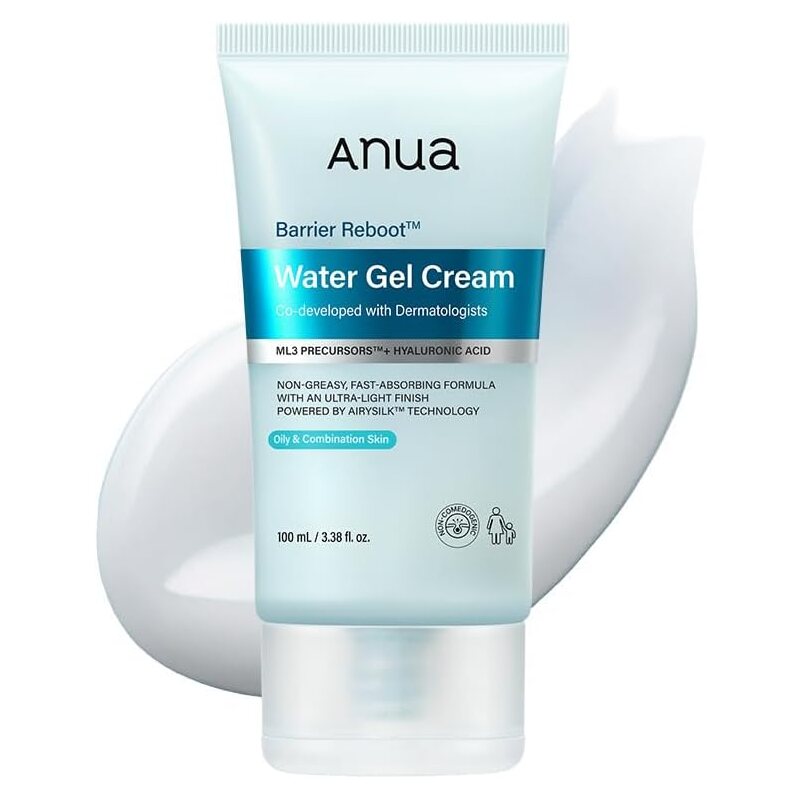 ANUA Barrier Reboot Water Gel Cream – Hydrating Barrier Care 100mL