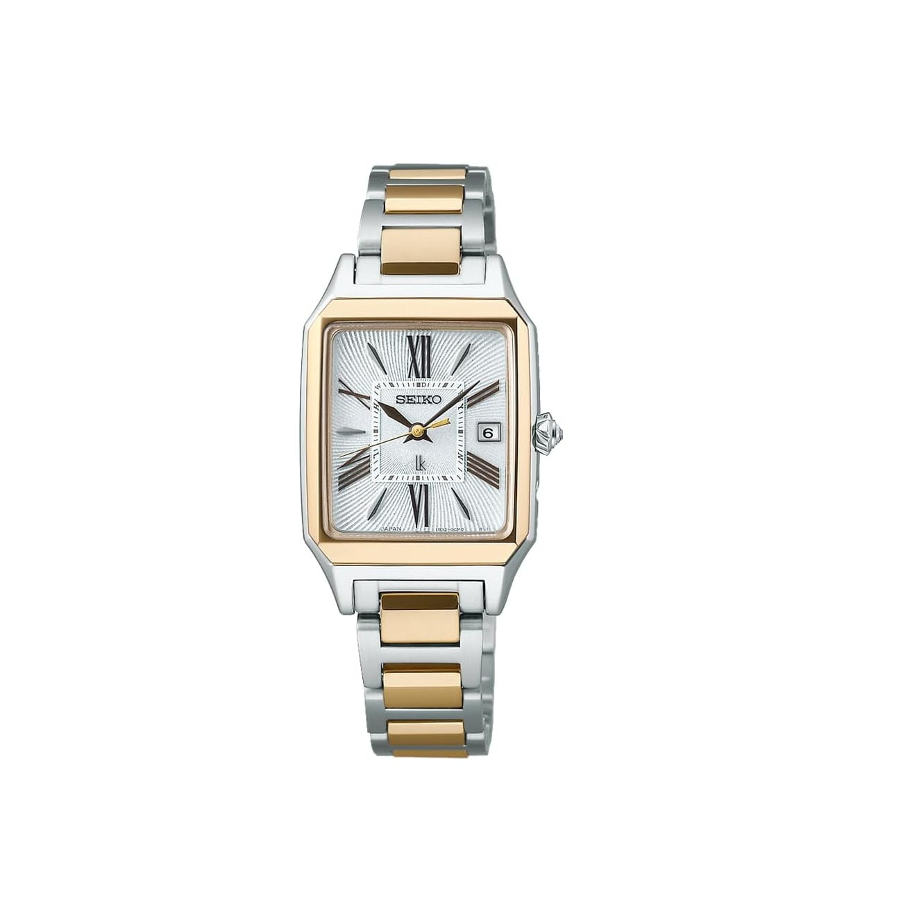 Seiko Lukia Women's Square Solar Radio Watch