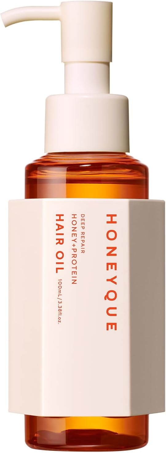 HONEYQUE Deep Repair Custom Hair Oil – Sleek Bottle Type, 100mL
