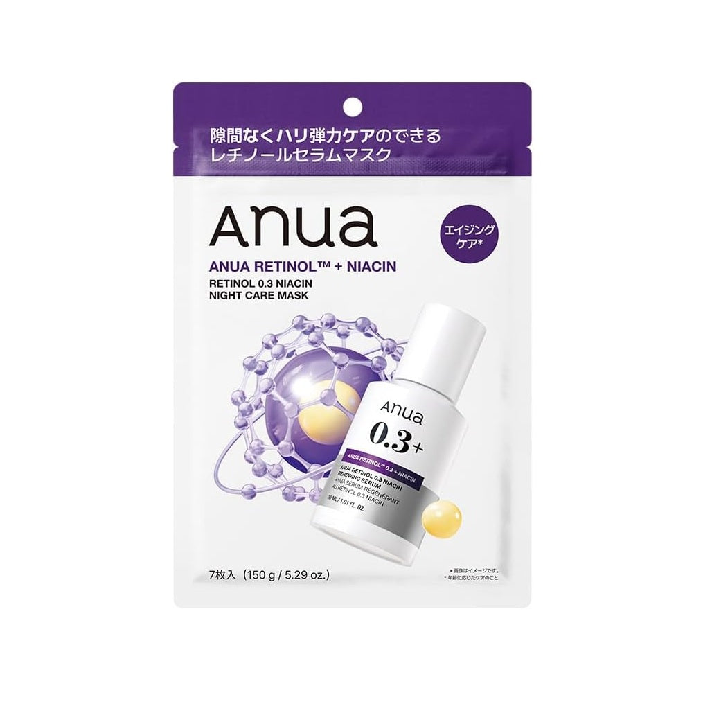 ANUA Peach 70 Niacin Mask Pack – 7 Sheets