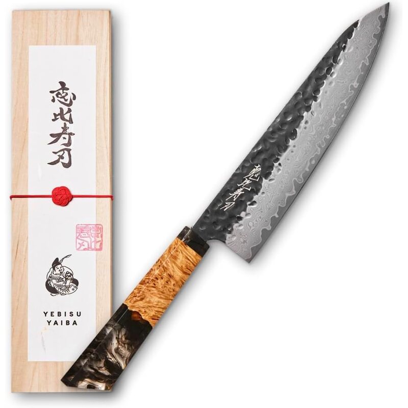 YEBISU YAIBA Tsuki Santoku Knife 17 cm