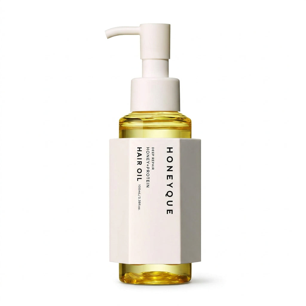 HONEYQUE Deep Repair Custom Hair Oil – Sleek Bottle Type, 100mL