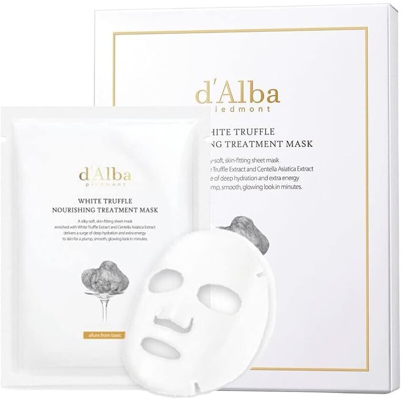 d'Alba White Truffle Nourishing Treatment Mask Pack (Box of 5)